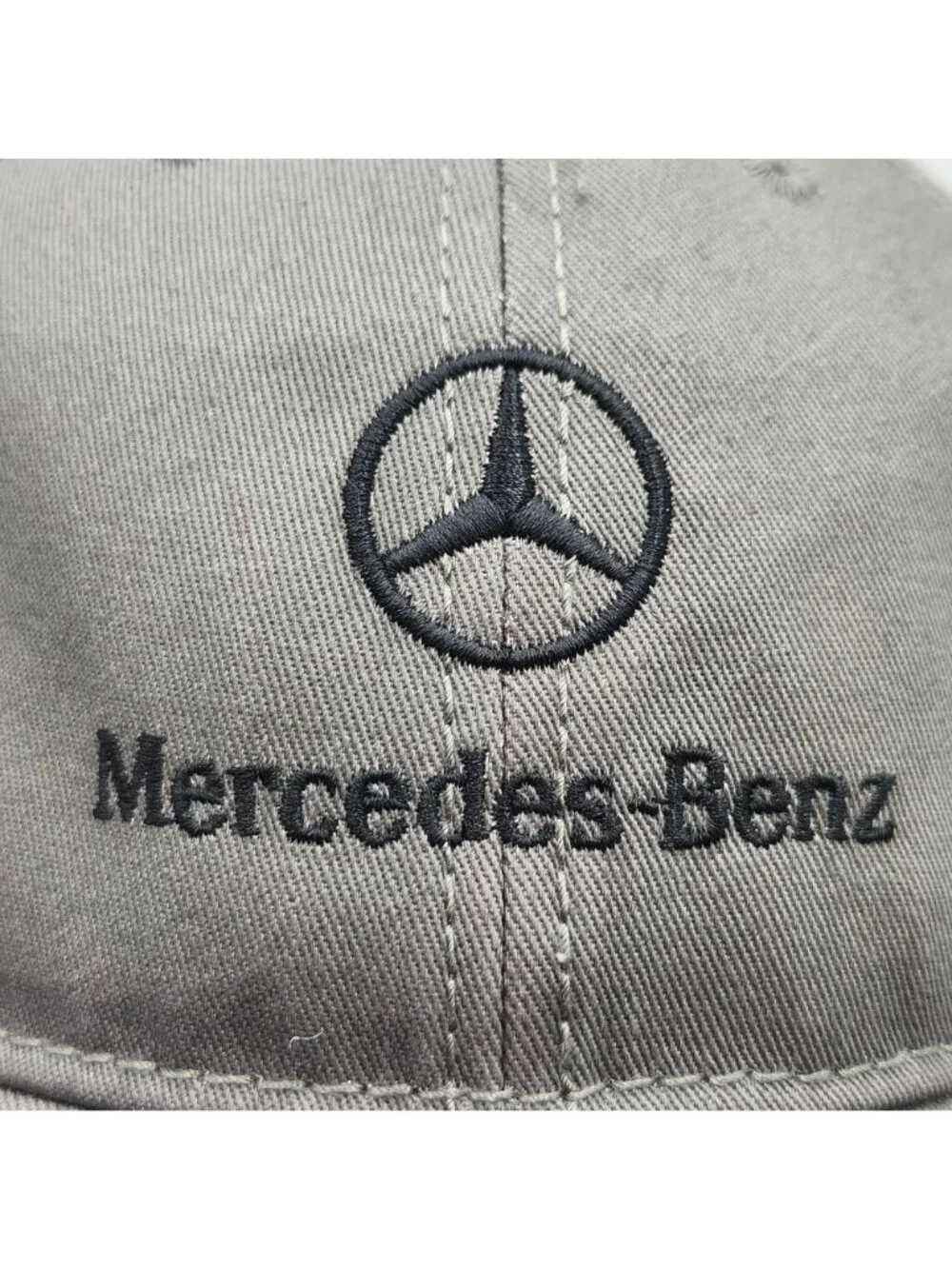 Mercedes-Benz Gray Adjustable Strap Baseball Cap Hat